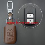 For Honda 2 button leather case for JADE, for CRIDER, for ACCORD. 