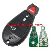 For Chry 3+1 button remote key with 315Mhz