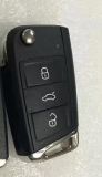 For Original VW   3 Button Flip Remote key 433Mhz - Keyless GO 5G0959753BC  5G0959753AG  