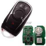 For Bui Keyless Smart 4+1B remote key with PCF7952E chip- 314.9mhz ASK model