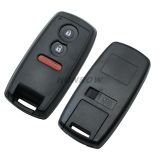For Suz 2+1 button remote key blank