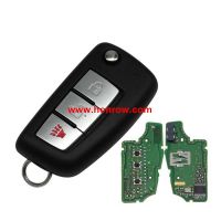 For Nis 3 button remote key with 433mhz and 4A Chip 7961M Chip.
