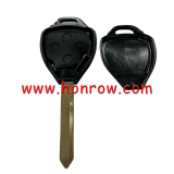 For Toy 3 button remote key balnk  with Toy47 blade