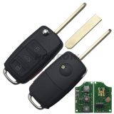 For Modified  Ho 7th generation--can be use in Accord,Odessey,City and so on  3+1 button remote key with 315mhz VW style flip remote  (without chip,put your existing key chip into the new romote)