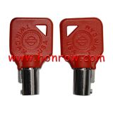 For Harley motor key blank with red color