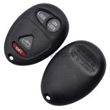 For cadi 3+1 button remote key blank With Battery Place