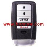 For Ac  3+1 button remote Key blank