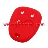 For GMC 2+1 button  silicon case red color (MOQ: 50pcs)