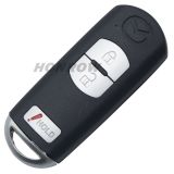For Maz 2+1 button remote key blank