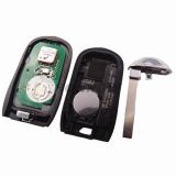 For Bui Keyless Smart 4+1B remote key with PCF7952E chip- 314.9mhz ASK model