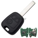 For Cit 2 button remote key with 407 blade 433Mhz PCF7961 Chip