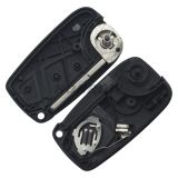 For Fi 2 button remtoe key blank with special battery clamp