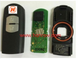 Original for Mazda 2 button keyless remote key with 433mhz with hitag pro 49 7953P  chip