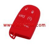 For GMC 4+1 button  silicon case red color (MOQ: 50pcs)
