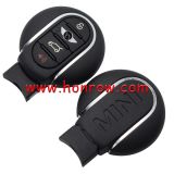 For BMW Mini Cooper 4 button Mini keyless remote key  with 434.92mhz with PCF7953P chip original key shell+aftermarket PCB  Used for Korean market