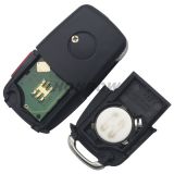 For VW Style  flip remote ----- Hyundai 2 button remote key with 433mhz for Elantra car (without chip,put your existing key chip into the new romote)