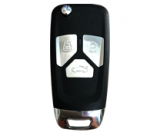 XHORSE VVDI for Audi Style Universal Flip Remote Key With 3 Button Wire XKAU01EN