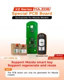 XHORSE VVDI XZMZD8EN 4 button remote key for Mazda models support mazda smart key support regenerate and reuse