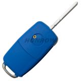 For V 3 button  waterproof  remote key blank with blue color