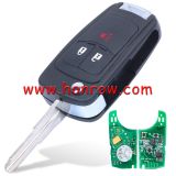  For Original Chevrolet Spark 3 button remote key with 433.92MHz FSK No Chip P/N: GM94543201