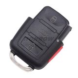 For V 3+1 button remote key blank