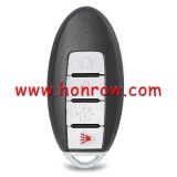 For Nissan 4 Button Keyless Car Remote Smart Key Fob with 433.92MHz 4A Chip Continental NR: S180144904 FCC ID: KR5TXN7