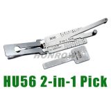 Original Lishi HU56 Old for Volvo lock pick and decoder  together  2 in 1 genuine with best quality