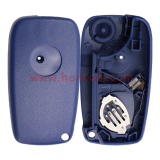 For Fi 3 button remtoe key blank with special battery clamp Blue color  