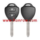 For high quality Toy 2 button remote key blank with toy43 blade enhanced version
