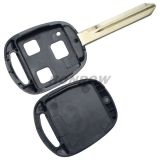 For To 3 button remote key blank with TOY47 blade