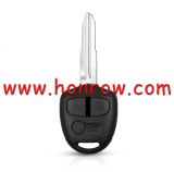 For Mitsubish 3 button remote key blank with MIT8 Blade Without Logo