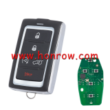 For Jeep Wagoneer 4+1 button keyless go smart remote key with NCF29A1M / HITAG AES / 4A CHIP 433MHz ASK FCC ID: M3NWXF0B1 IC: 7812A-WXF0B1  P/N: 68377534AB