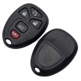 For Cad 4+1 button remote key blank With Battery Place