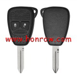 For High Quality Chrysler 2 button remote key shell