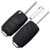 For Au 3+1 button A8 Remote key blank with panic button