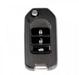 Xhorse XKHO00EN Wire Remote Key Honda Flip 3 Buttons English