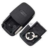 For Au 2 button remote key blank without panic (1616 battery Small battery)