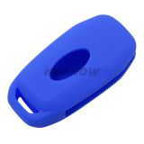 For Ford 3 button Silicone case Blue MOQ: 50PCS