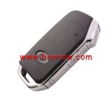 For Ki 3 button remote key blank with battery holder, buttons on the side