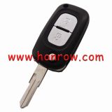 For Ren 2 button remote key blank with VAC102 blade