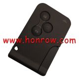 For Renault Megane Scenic 3 button remote key with 433Mhz PCF7947 Chip（No Logo)