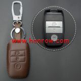 For Kia 3button key leather case for K3 K3S K5 K4
