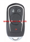 For Opel 3+1 button smart remote key blank