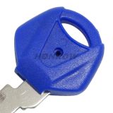 For Yamaha motorcycle transponder key blank (Blue)