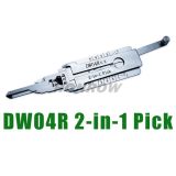 Original Lishi DWO4R for Buick Car lock pick and decoder  together 2 in 1 genuine with best quality