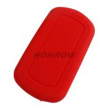 For Landrover 2 button Silicone case (red color) MOQ:50pcs
