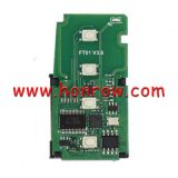 For Toy Lex smart remote key PCB 2110A 314/315MHz  For Europe P4(00 00 A8 A8)