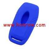 For Ford 4+1 button silicon case blue MOQ:50PCS
