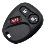 For G 2+1 button remote key blank Without  Battery Place