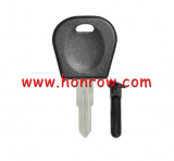 For Daewoo transponder key blank with plug to hold transponder chip DW06 Blade